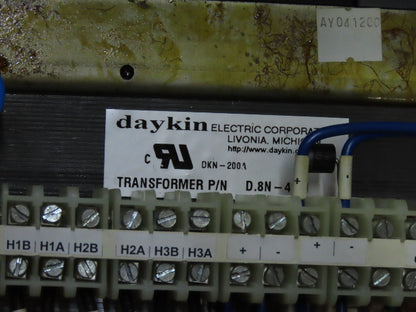 Daykin PSD5762425-1E 24VDC Power Supply 25 Amp Input 600V 3Ph