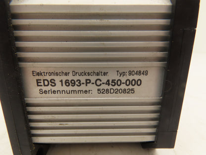 Hycon EDS 1600 Pressure Control Switch 6525PSI EDS 1693-P-C-450-000 Type 904849