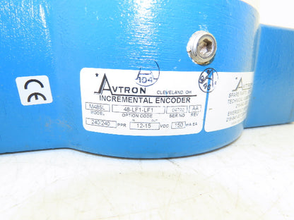 Avtron M485L 48-LF1-LF1 Pulse Generator Rotary Encoder 12VDC 240 PPR 56C