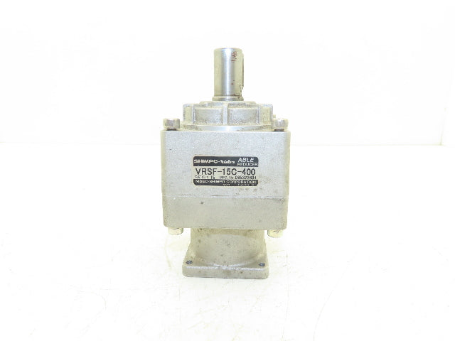 Shimpo-Nidec VRSF-15C-400 Able Reducer 15:1 Ratio Inline Servo Gearhead
