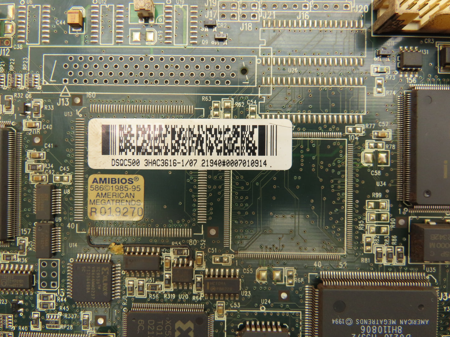 Motorola 01-W3713F Socket 7 CPU Card