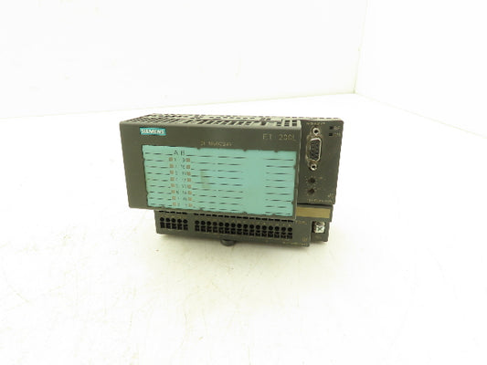 Siemens 6ES7 131-1BH01-0XB0 Simatic Electronic Module With 6ES7 193-1CH00-0XA0