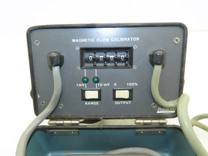 Foxboro 896 CAL Magnetic Flow Calibrator 1-10mV With Mechanical Dial Counter