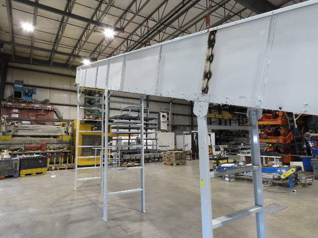 Hytrol HSSHD 37"x 50' Incline Belt Conveyor 7.5Hp 3PH Center Drive 120fpm 12' 6"