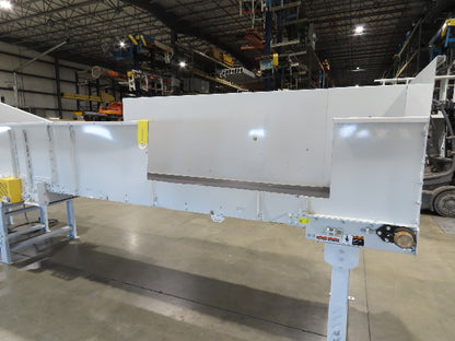 Hytrol HSSHD 37"x 50' Incline Belt Conveyor 7.5Hp 3PH Center Drive 120fpm 12' 6"