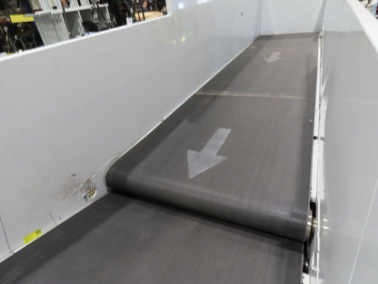 Hytrol HSSHD 37"x 50' Incline Belt Conveyor 7.5Hp 3PH Center Drive 120fpm 12' 6"