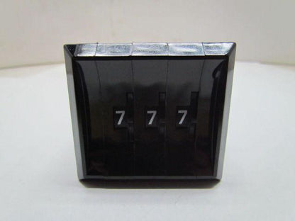GE General Electric CR103FA00BA02 3-digit Thumbwheel CR103F A00BA02