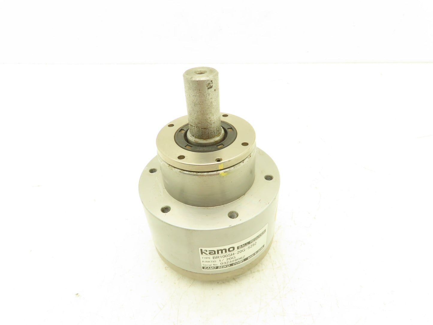 Kamo Kamoseiko BR100SH-20G-S292 Inline Ball Reducer 20:1 Ratio Gearhead