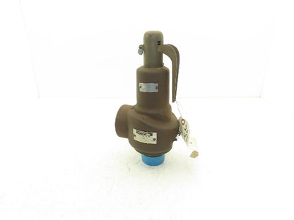 Allied Consolidated Valve 1543-J Safety Relief Valve 2"x 2.5"NPT 100psi Set