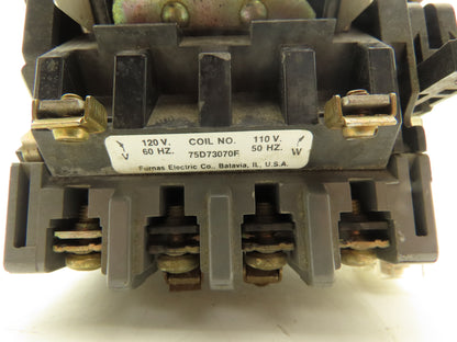 Furnas 14DP32A AC Contactor Motor Starter 10Hp 600VAC 3Ph 120V Coil