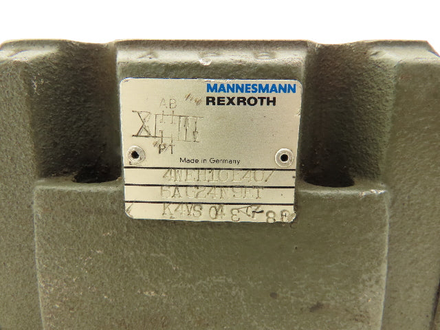 Rexroth 4WEH10E40/6AG24N9ET/K4VS Directional Solenoid Valve