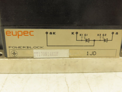 Eupec TT170N14KOF Thyristor Diode Module Powerblock 147 TT 250 N KO