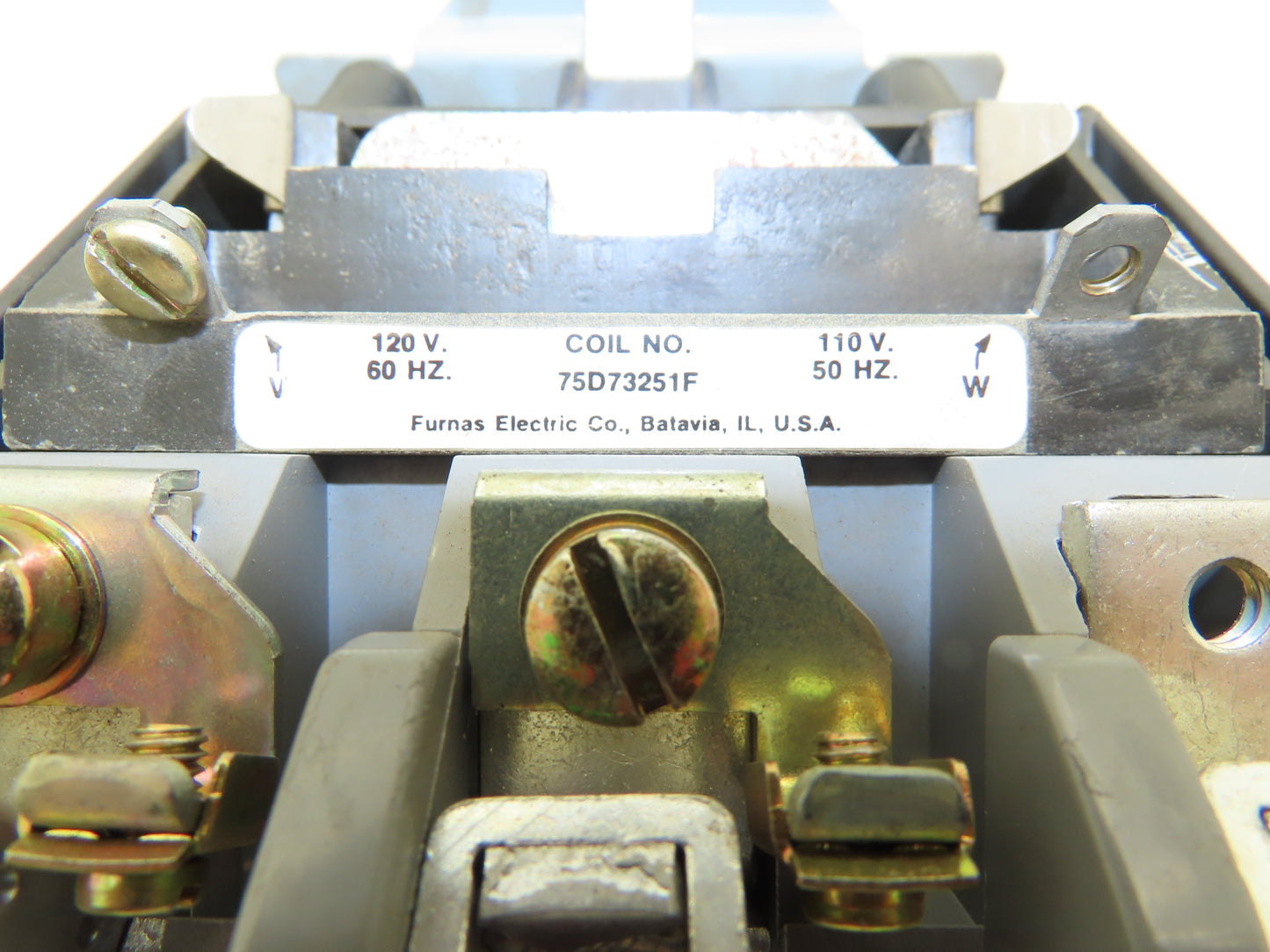 Furnas 40HP32A* AC Contactor Motor Starter 50Hp 600VAC 3Ph 120V Coil