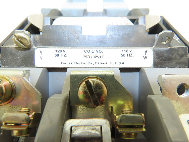 Furnas 40HP32A* AC Contactor Motor Starter 50Hp 600VAC 3Ph 120V Coil