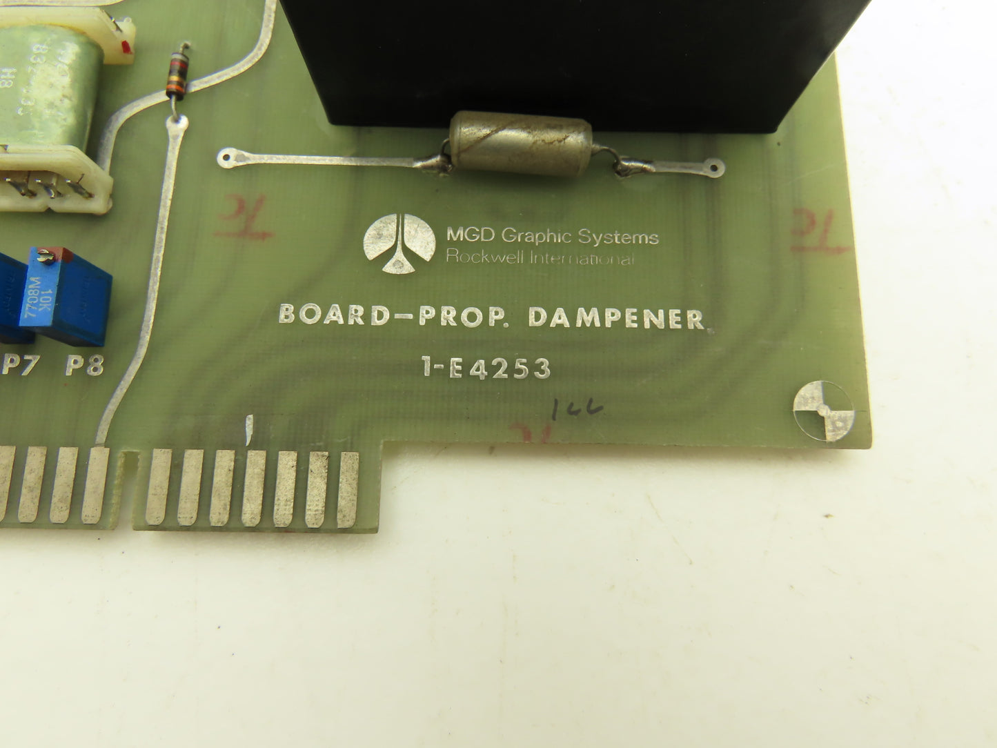 Rockwell 1-E4253 1-E4253 Dampener Board-Prop MGD Graphic PCB Module