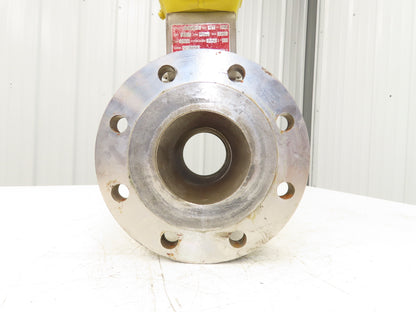 Velan 4-150 Stainless Ball Valve 4" Flanged w/Hytork 425 Pneumatic Actuator