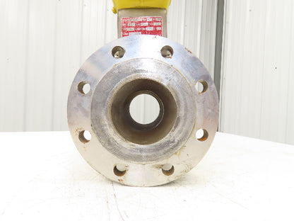 Velan 4-150 Stainless Ball Valve 4" Flanged w/Hytork 425 Pneumatic Actuator