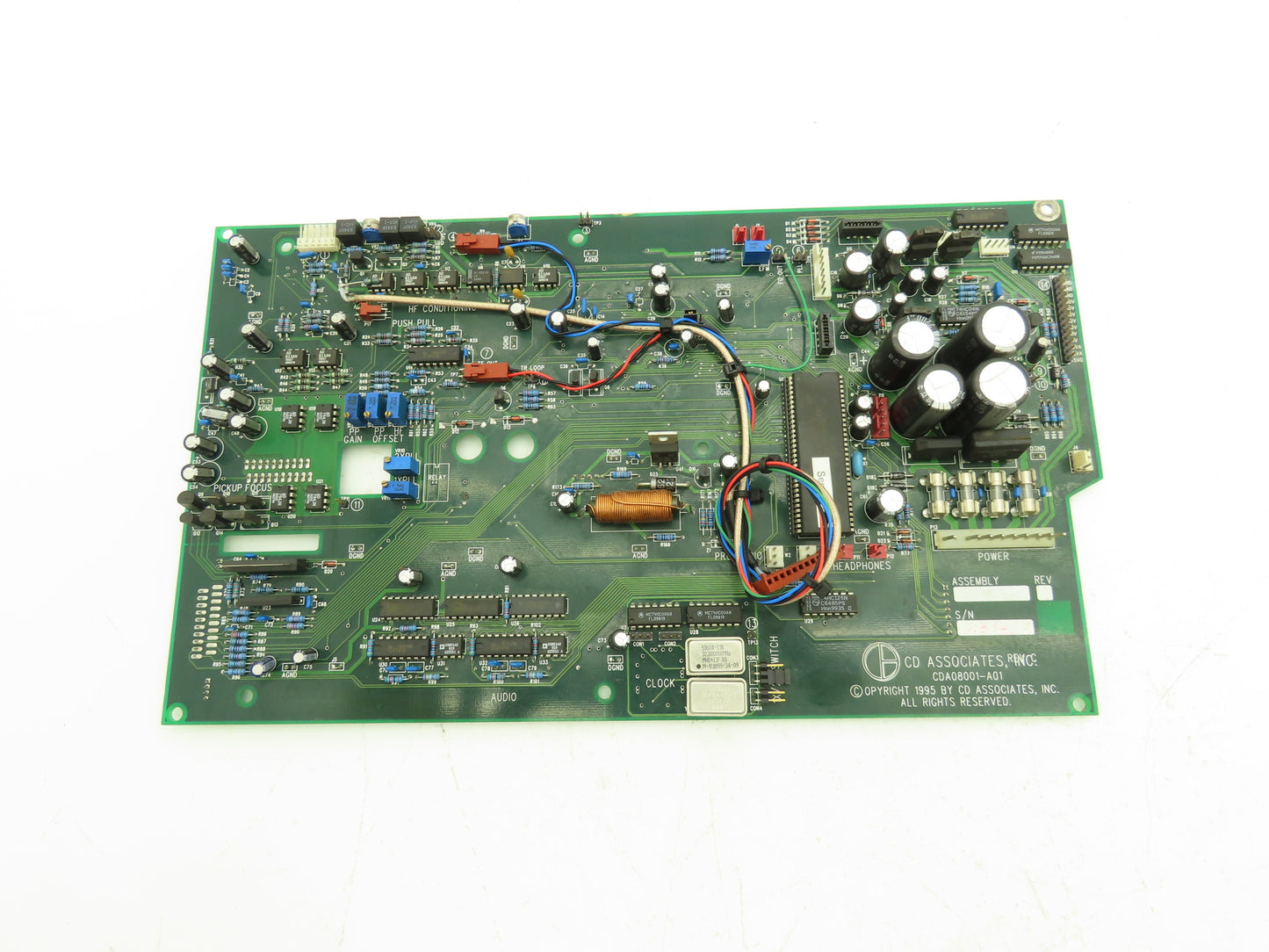 CD Associates CDA08001-A01 CDA08001-A01 Circuit Board Servo Control PCB Module