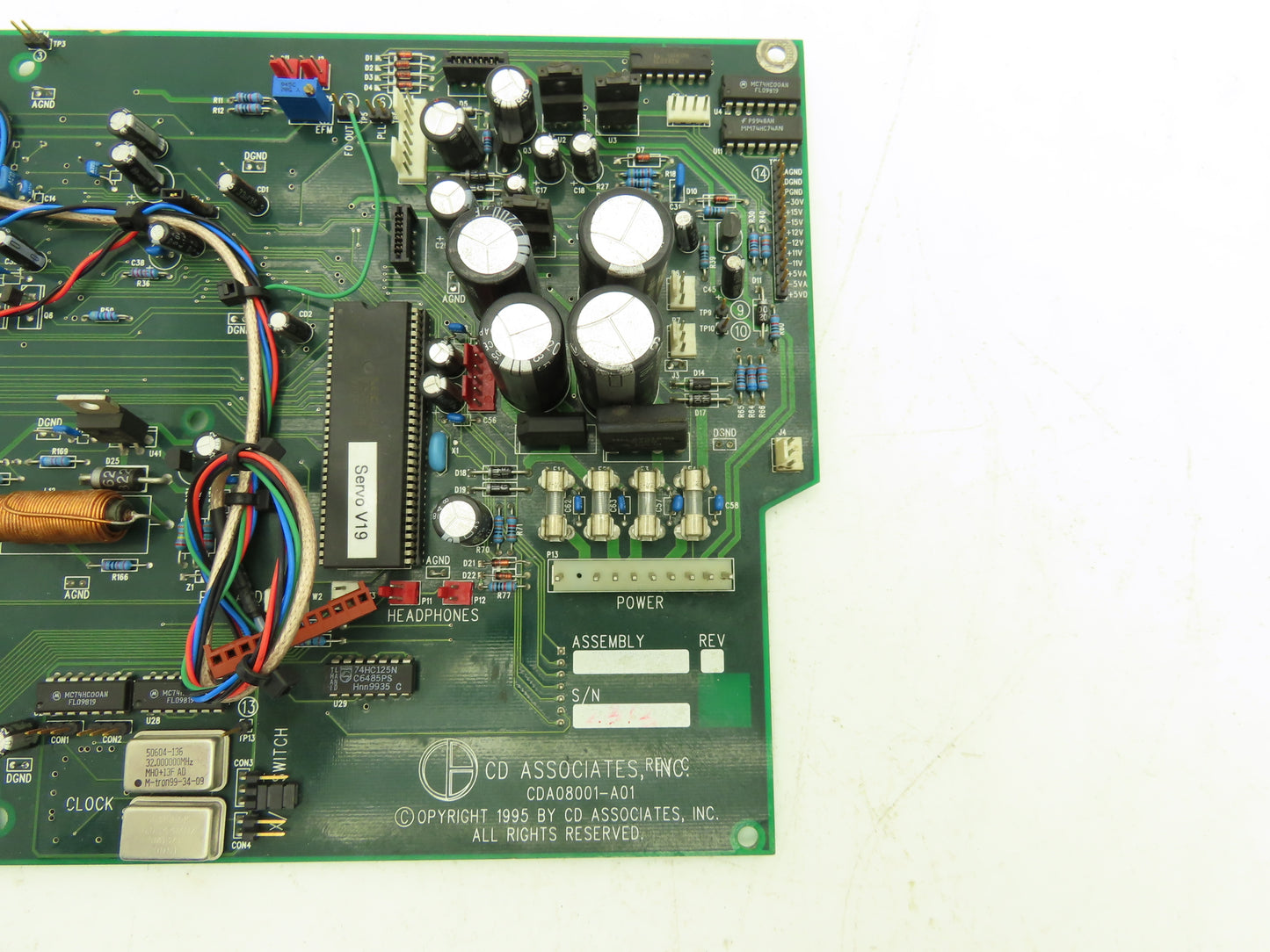 CD Associates CDA08001-A01 CDA08001-A01 Circuit Board Servo Control PCB Module