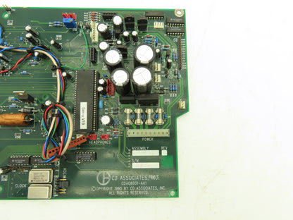 CD Associates CDA08001-A01 CDA08001-A01 Circuit Board Servo Control PCB Module