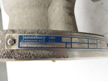 Jamesbury 3" 5150 313600TT Ball Valve Flanged w/Pneumatic Actuator & Positioner