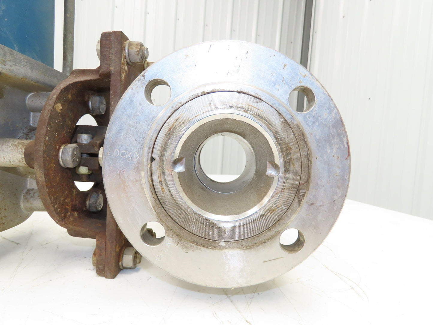 Jamesbury 3" 5150 313600TT Ball Valve Flanged w/Pneumatic Actuator & Positioner