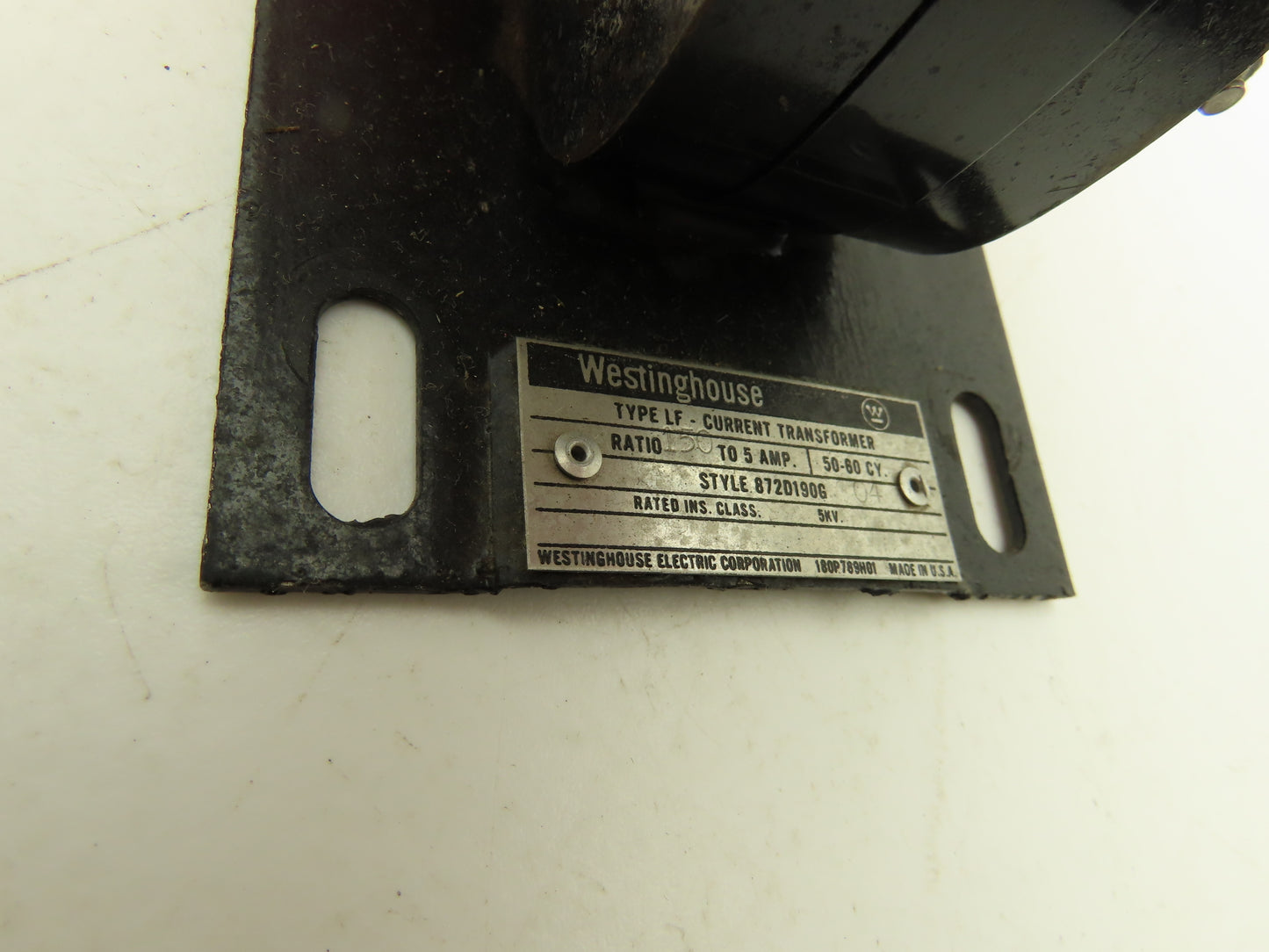 Allen Bradley 872D190G 04 Current Transformer 150-5 Ratio 5 KV 50-60 Hz