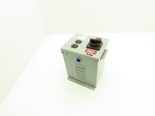 Daykin MDGTA-13 Stepdown Power Transformer 750VA HV 480 LV 120 Outlet