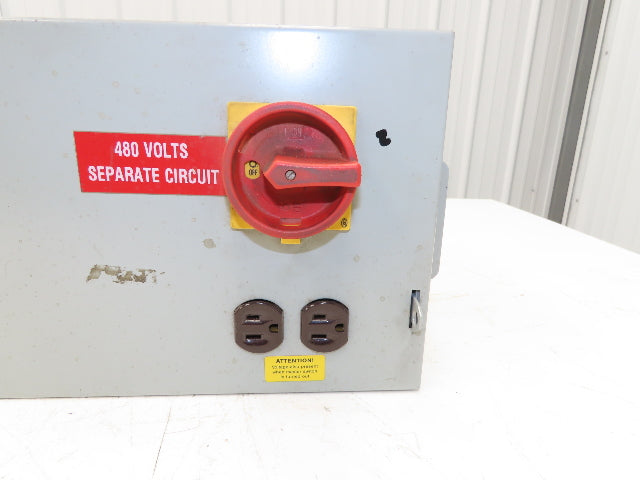 Daykin LTFS-15 Stepdown Power Transformer 3000VA HV 480 LV 120 Outlet 6.5A