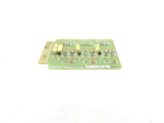 Gettys 44-0034-00 PCB Card Printed Control Circuit Board Rev A