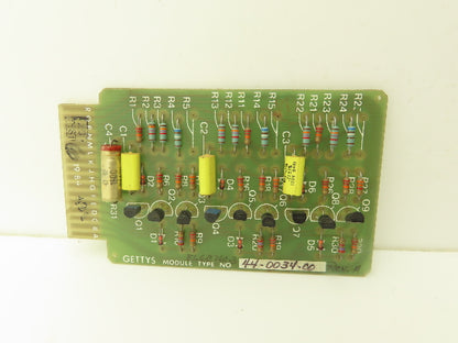 Gettys 44-0034-00 PCB Card Printed Control Circuit Board Rev A