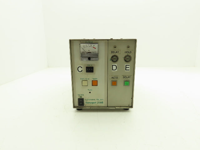 Seidensha Sonopet-250B Ultrasonic Welder Power Supply Plastic Welding