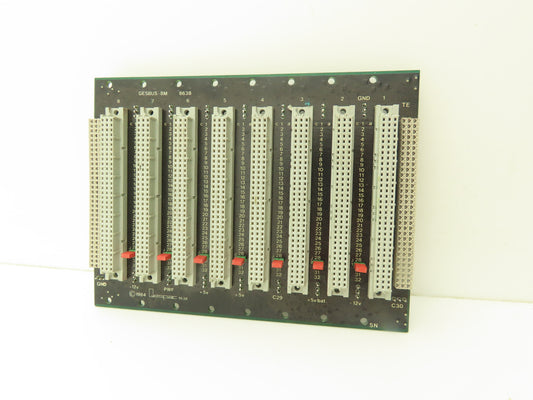 Gespac GESBUS-8M PCB Card Printed PLC Add On 8 Slot Bus Circuit Board