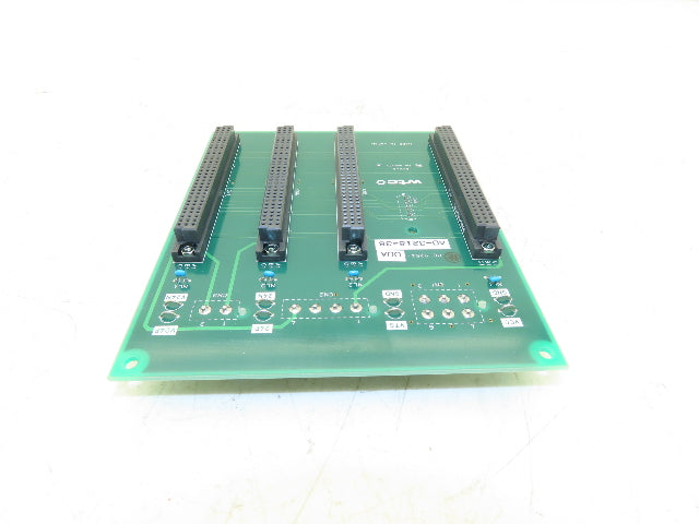 Welding Technology Corp PC-925A-00A PCB 4 Slot Backplane Printed Circuit Board