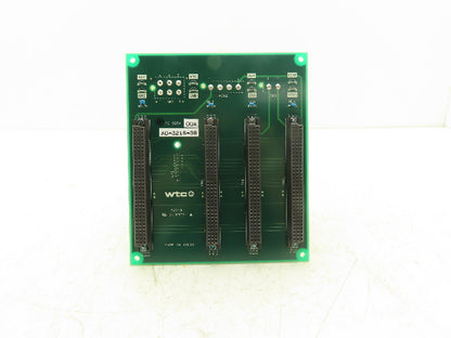 Welding Technology Corp PC-925A-00A PCB 4 Slot Backplane Printed Circuit Board