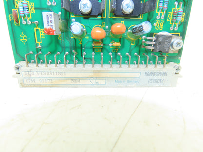 Mannesmann Rexroth SU1 VTS0311S11 PCB Printed Control Circuit Board Slot Rack