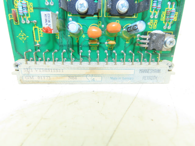 Mannesmann Rexroth SU1 VTS0311S11 PCB Printed Control Circuit Board Slot Rack