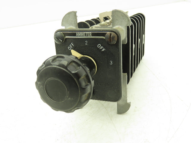 General Electric 16SB1CA15X2 Ammeter Control Rotary Switch SB1 Type