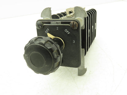 General Electric 16SB1CA15X2 Ammeter Control Rotary Switch SB1 Type
