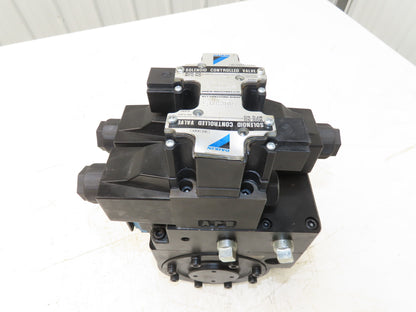 Daikin  EDM 116A-1V0-3-20-L-825 Hydraulic Motor w/Solenoid Valve Control 115V