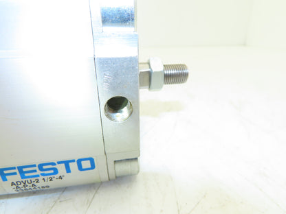 Festo ADVU-2 1/2"-4" Pneumatic Air Cylinder 2.5" Bore 4" Stroke 145psi