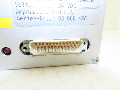 Gesellschaft GPA-LC40PB Display Control Unit Automation Module PLC