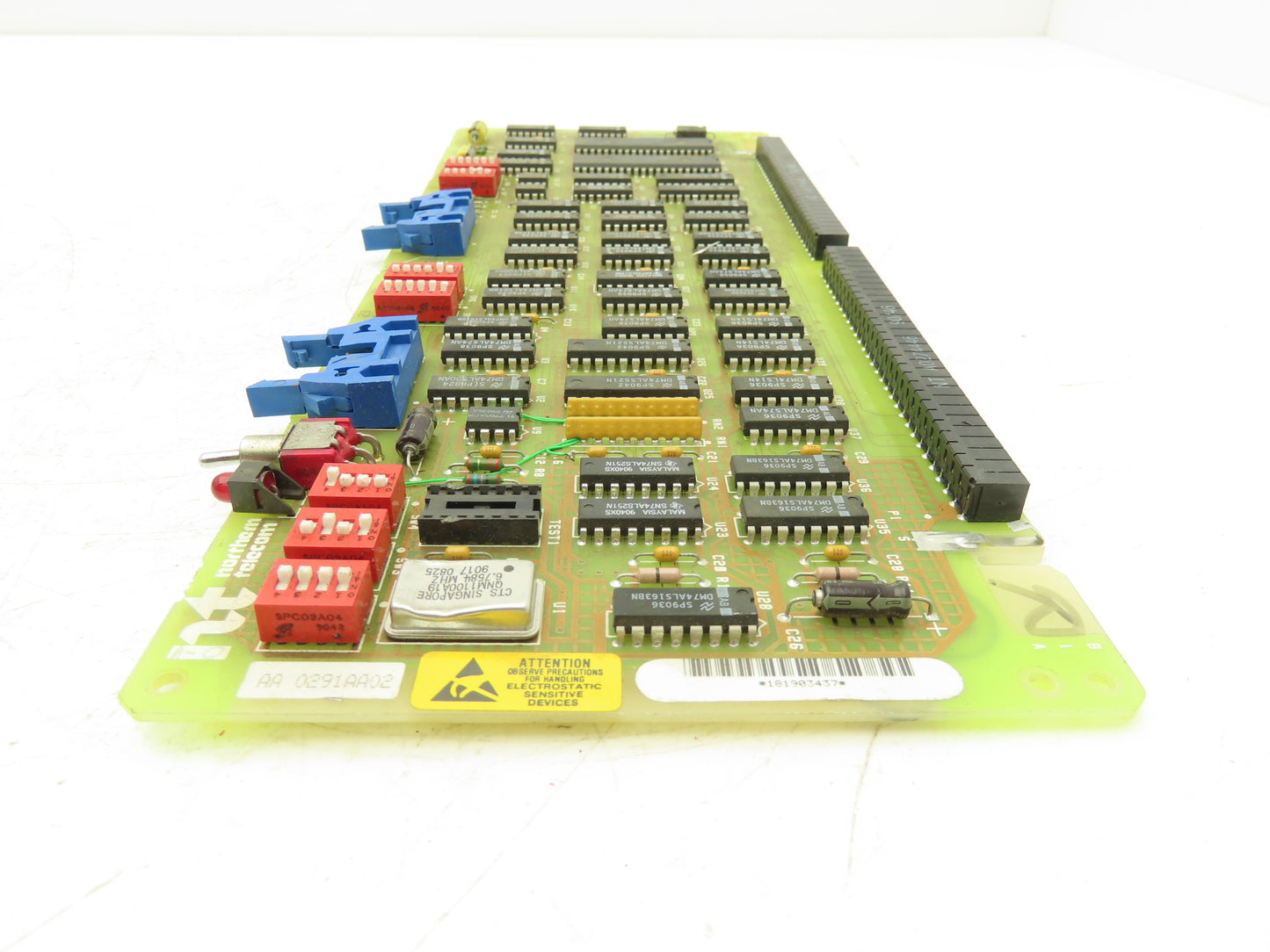Northern Telecom NT8D41AA PCB Network Printed Circuit Board P0697263