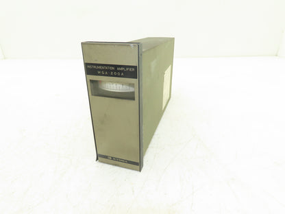 Kyowa WGA-200A Instrumentation Amplifier 100V Strain Gauge 125120200