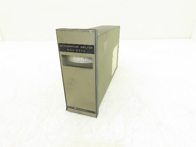 Kyowa WGA-200A Instrumentation Amplifier 100V Strain Gauge 125120200