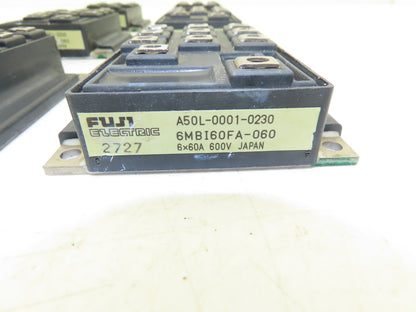 Fuji 6MBI60FA-60 Power Block 6X60A 600V Lot of 6