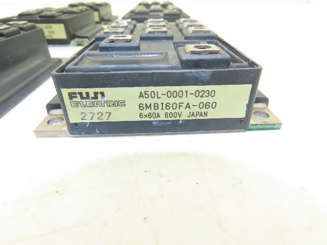 Fuji 6MBI60FA-60 Power Block 6X60A 600V Lot of 6