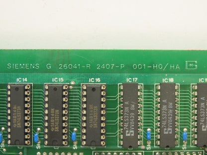 Siemens G 26041-R 2407-P 001-HO/HA PCB Control PC Printed Circuit Board