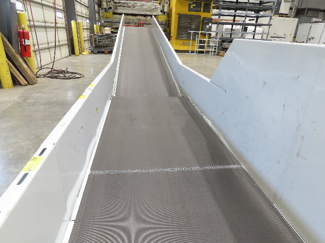 Hytrol HSSHD 31"x 22' Incline Belt Conveyor 2Hp 3PH Center Drive 138fpm