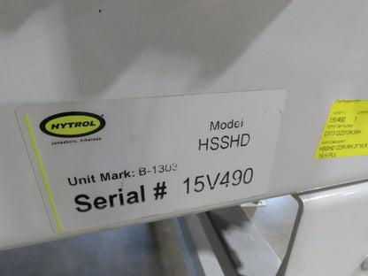 Hytrol HSSHD 31"x 22' Incline Belt Conveyor 2Hp 3PH Center Drive 138fpm